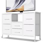 Ladekast met 6 Stoffen Laden –Dressoir op Wielen en TV-Meube, Verzenden, Nieuw