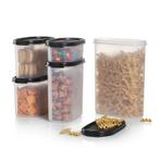 Tupperware RuimteSpaarder Voorraadbuss set 5-delig, Huis en Inrichting, Keuken | Tupperware, Ophalen of Verzenden, Nieuw