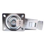 Benson Zwenkwiel met rem - Ø 200 mm - Massief rubber - Ma.., Doe-het-zelf en Verbouw, Zwenkwielen, Ophalen of Verzenden, Nieuw