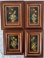 A Rosini. (XX) - Set of four floral still lifes - no reserve, Antiek en Kunst