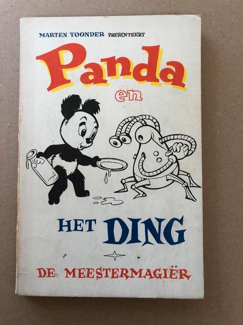Panda - Het Ding - De meestermagiër - 1962 - vrij zeldzaam, Verzamelen, Stripfiguren, Boek of Spel, Gebruikt, Olivier B, Bommel en Tom Poes