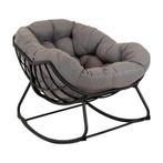 Cozy schommelstoel - grijs, Ophalen of Verzenden, Nieuw, Grijs