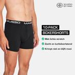 2dekans | Mario Russo Boxershorts - Boxershort heren -, Ophalen of Verzenden, Zwart, Mario Russo