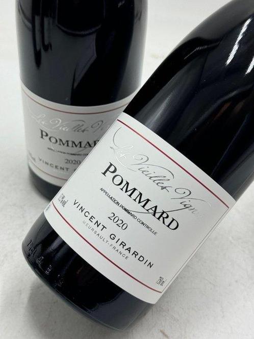 2020 Vincent Girardin Vieilles Vignes - Pommard - 2 Fles, Verzamelen, Wijnen