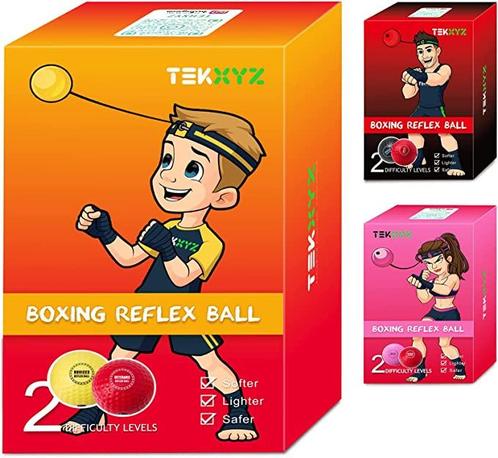 Reflex Ballen: Leuk & Fit - Ideaal voor Gezinsspelletjes en, Sport en Fitness, Vechtsporten en Zelfverdediging, Nieuw, Verzenden