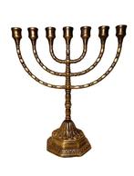 Menora - Koper - 31 cm, Antiek en Kunst