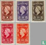 Suriname - Koningin Wilhelmina  - 1945, Postzegels en Munten, Postzegels | Suriname, Verzenden, Postfris