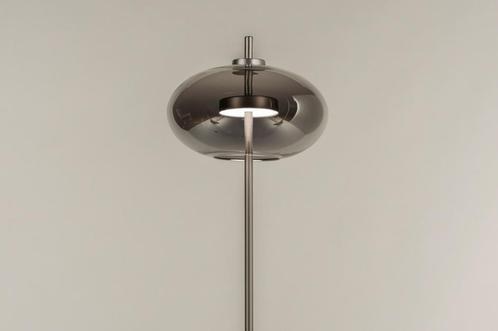 Rietveld Vloerlampen - Grijs, Staalgrijs - Glas, Staal, Meta, Huis en Inrichting, Lampen | Vloerlampen, Verzenden