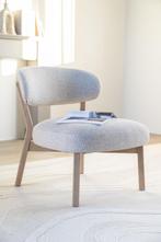 Fauteuil Eleonora MIKKY Naturel Beige *NIEUW*, Hout, Minder dan 75 cm, Nieuw, Scandinavisch