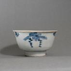 Kom - Floral Pattern - Porselein - Blauw en wit -