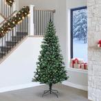 vidaXL Kunstmatig Voorverlicht Kerstboom Groen 240 cm PVC en, Diversen, Kerst, Verzenden, Nieuw