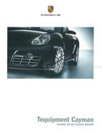 2008 PORSCHE CAYMAN TEQUIPMENT BROCHURE DUITS, Nieuw, Porsche, Author