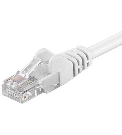 Cat5e 1M Wit UTP kabel, Computers en Software, Pc- en Netwerkkabels, Nieuw, Ophalen of Verzenden