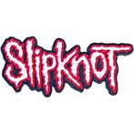 Slipknot - Logo Red Border - patch officiële merchandise, Nieuw, Ophalen of Verzenden, Kleding