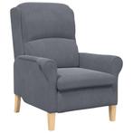 Fauteuil Donkergrijs | Tweedekansje | Luxe comfort, Huis en Inrichting, Fauteuils, Nieuw, 75 tot 100 cm, Ophalen of Verzenden
