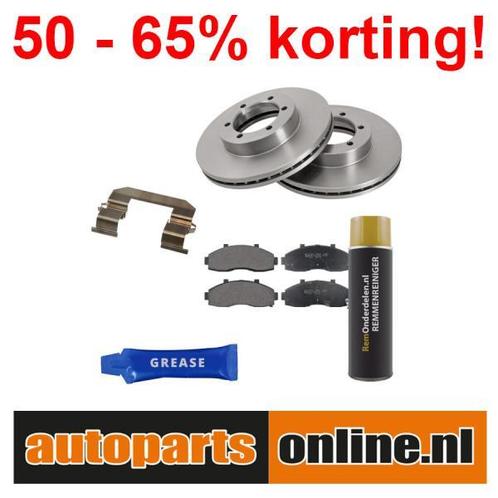 Remschijven + Remblokken Kia Pregio voorzijde, Auto-onderdelen, Besturing, Nieuw, Kia, Verzenden