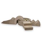 XL speelset van corduroy met ballenbak en 5 foamblokken i..., Ophalen of Verzenden, Nieuw