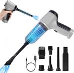 Auto Stofzuiger - Draadloos - Kruimeldief - Zuigen en Blazen, Verzenden, Zo goed als nieuw