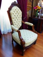 Stile Luigi Filippo - Fauteuil - Ingreep in hout met, Antiek en Kunst