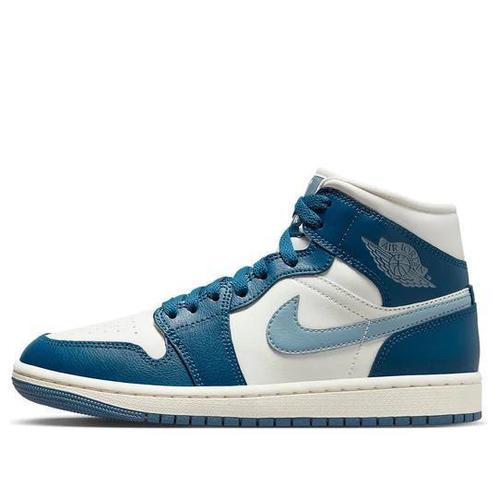 Air Jordan 1 Mid French Blue (W) - 36 T/M 44 - origineel, Kleding | Dames, Schoenen, Sneakers of Gympen, Blauw, Nieuw
