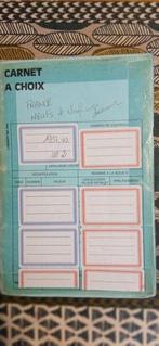 Frankrijk 1930/1950 - 2 keuze-carnets, Gestempeld