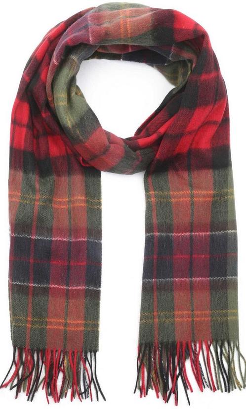 Barbour Sjaal Patchwork Tartan Rood maat one size Heren, Kleding | Heren, Mutsen, Sjaals en Handschoenen, Nieuw, Verzenden