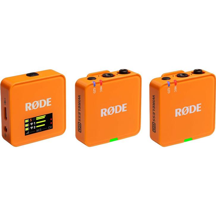 RODE Wireless Go III - Oranje, Muziek en Instrumenten, Microfoons, Overige typen, Nieuw, Ophalen of Verzenden