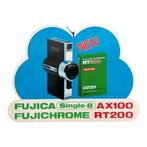 AX100 & Fujichrome RT200 Displaybord – Vintage Fujifilm Sing, Verzenden, Zo goed als nieuw