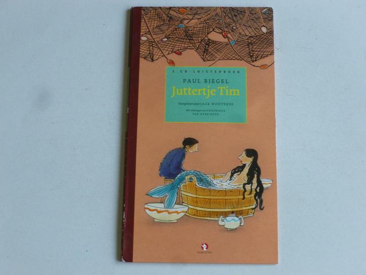 Paul Biegel - Juttertje Tim (3 CD Luisterboek), Cd's en Dvd's, Cd's | Nederlandstalig, Zo goed als nieuw, Verzenden