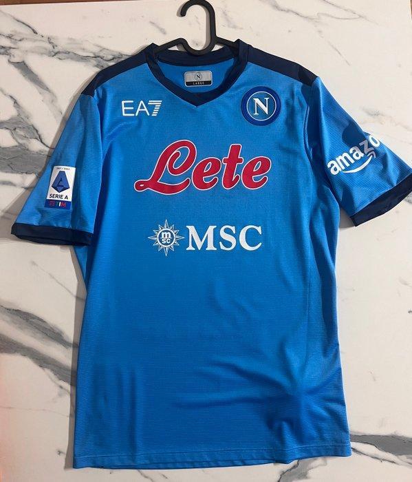 Napoli - Serie A - MALCUIT - 2021 - Voetbalshirt, Verzamelen, Overige Verzamelen
