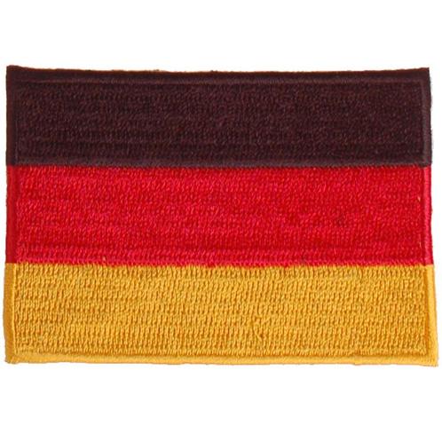 Strijkapplicatie 8x6cm vlag Duitsland NIEUW, Hobby en Vrije tijd, Kledingapplicaties en Hotfix, Nieuw, Ophalen of Verzenden