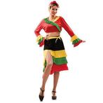 Afrikaans kostuum dames, Hobby en Vrije tijd, Feestartikelen, Verzenden, Nieuw, Feestartikel