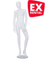 Faceless etalagepop dame wit GAGA05-MW EX RENTAL
