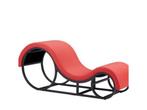 Veiling -  Tantra Stoel - Rood  - Stijlvolle Bank voor Ontsp, Huis en Inrichting, Banken | Sofa's en Chaises Longues, Nieuw