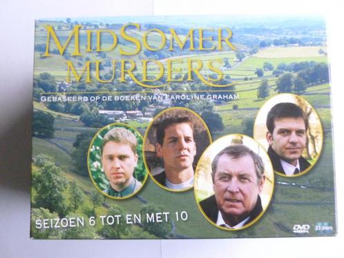 Midsomer Murders - Seizoen 6 tot en met 10 (37 CD), Cd's en Dvd's, Dvd's | Tv en Series, Verzenden
