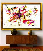 Avishay Nagar - Chromatic Pulse No. 1 (One Heart) XL, Antiek en Kunst