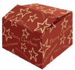 Pakketdoos Kerst Stars Red FSC - per 15 stuks, Diversen, Nieuw, Ophalen of Verzenden