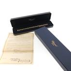 18 Krt. Gouden armband met diamant 1,98  ct. | 18,5 cm |..., Gebruikt, Overige kleuren, Ophalen of Verzenden, Met edelsteen