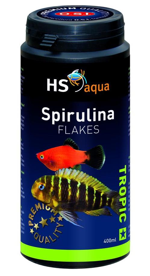 HS Aqua Spirulina Flakes 400 ml., Dieren en Toebehoren, Vissen | Aquaria en Toebehoren, Nieuw, Ophalen of Verzenden