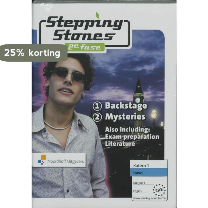Stepping Stones Leerjaar 5 Havo Katern 1 + 2 9789001704162, Boeken, Overige Boeken, Gelezen, Verzenden