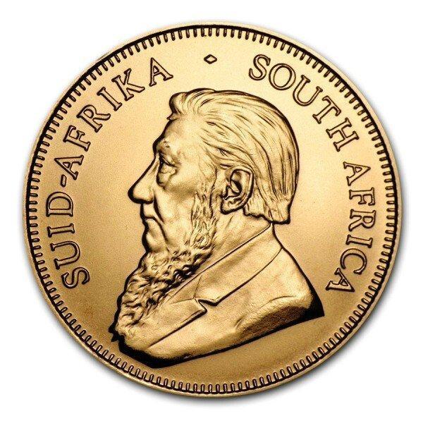 Zuid-Afrika. 2021 1/10 oz Gold Krugerrand Coin BU (Random, Postzegels en Munten, Edelmetalen en Baren