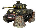 Franklin Mint 1:24 - Modelauto - Sherman Tank M4A3, Nieuw