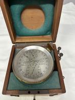 Tweedaagse scheepschronometer - A. Johannsen & Co - Hout,, Antiek en Kunst, Antiek | Klokken