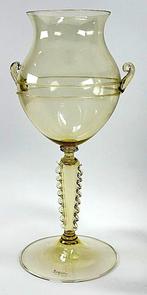 Seguso - Magnifica Coppa Pagliesco – Murano Italia - Anni, Antiek en Kunst