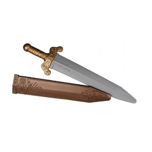 Carnaval plastic romeins zwaard 49 cm - Zwaarden, Hobby en Vrije tijd, Feestartikelen, Ophalen of Verzenden