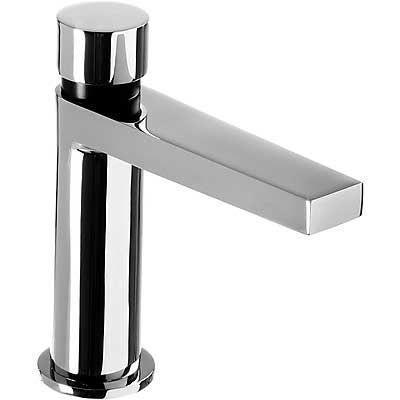 Wastafelkraan Tres Class Zelfsluitende met 1 toevoer, Doe-het-zelf en Verbouw, Sanitair, Kraan, Nieuw, Chroom, Ophalen of Verzenden