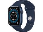 Apple Watch Series 6 GPS - 44mm - Navy, Verzenden, Zo goed als nieuw