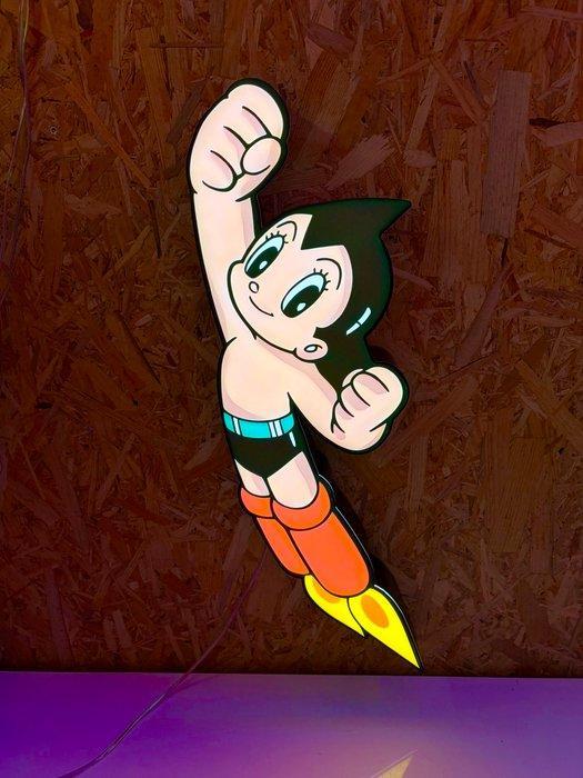 Enseigne lumineuse publicitaire Astro Boy - Reclamebord met, Antiek en Kunst, Antiek | Wandborden en Tegels