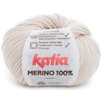 Katia Merino 100% - 500 zeer lichtbeige - Wol Garen, Hobby en Vrije tijd, Breien en Haken, Ophalen of Verzenden, Nieuw