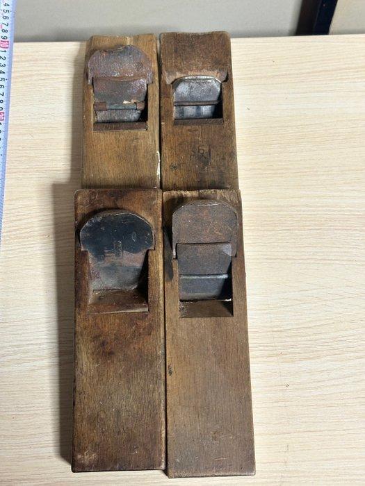 Vintage Japanese Carpenters Tools: Set of 4 Kanna (Hand, Antiek en Kunst, Antiek | Wandborden en Tegels